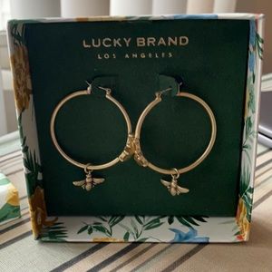 Lucky Brand hoops